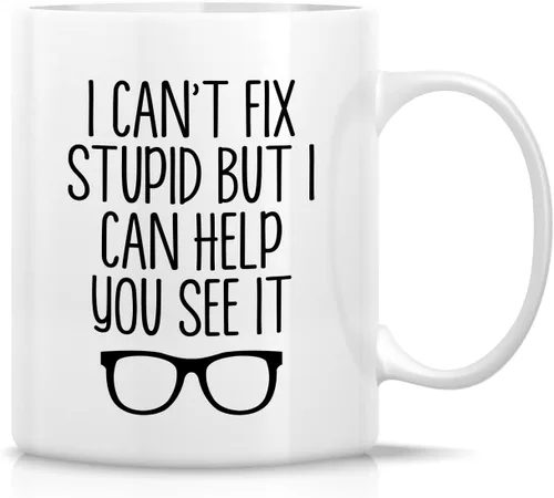 Miniatura 23 de Retreez Taza Graciosa - Confía en mí, casi soy médico, 325 ml, Tazas de café de cerámica - Tazas divertidas, sarcásticas, motivacionales, regalos