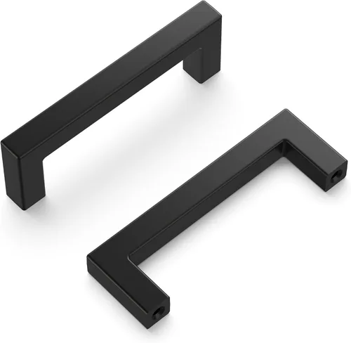 Miniatura 19 de Hickory Hardware - HH075326-BGB - Manija de la colección Skylight, 3 pulgadas de centro a centro, latón dorado cepillado.