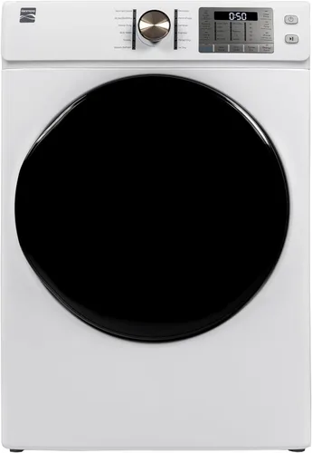 Kenmore Secador de gas de carga frontal de 8.0 pies cúbicos - Protector antiarrugas con vapor Accela para reducir la estática y los olores - Secado