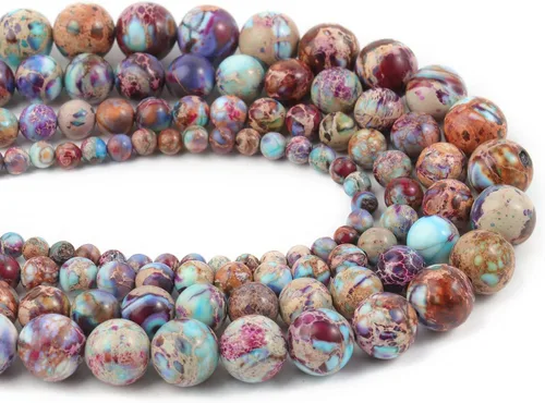 Miniatura 11 de Cuentas de Apatita 10mm 35 Piezas de Piedra para Hacer Joyería, Cuentas Grandes, Pulseras, Keychaian, Cuentas Sueltas Redondas Lisas, Cuentas