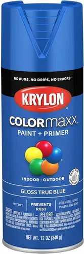 Miniatura 98 de Krylon K05599007 COLORmaxx Pintura en aerosol y base para uso en interiores y exteriores, color gris brillante para maquinaria, 12 onzas