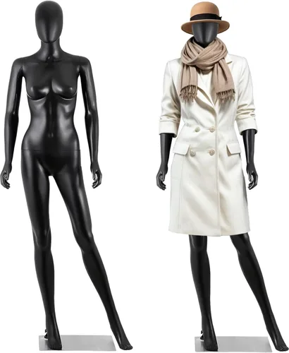 Maniquí femenino de 70 pulgadas de cuerpo completo para vestido de costura, soporte de modelo, maniquí de exhibición realista con postura ajustable,
