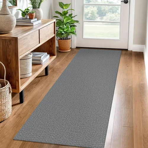 Miniatura 36 de EARTHALL Alfombra pequeña de 2 x 3 pies, lavable para entrada, antideslizante, trenzada, alfombra para puerta interior y exterior, alfombra tejida