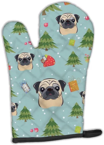 Miniatura 128 de Caroline's Treasures BB4020OVMT Dog House Collection Border Collie - Guante de horno grueso resistente al calor para sartenes calientes y horno