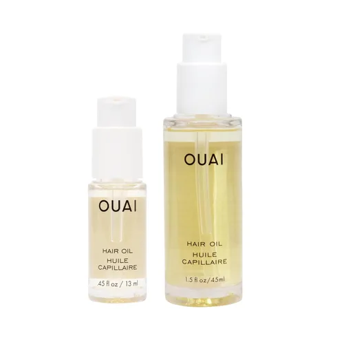 Miniatura 11 de OUAI Aceite para el cabello, aceite protector del calor del cabello para el control del encrespamiento, añade brillo y suaviza las puntas abiertas