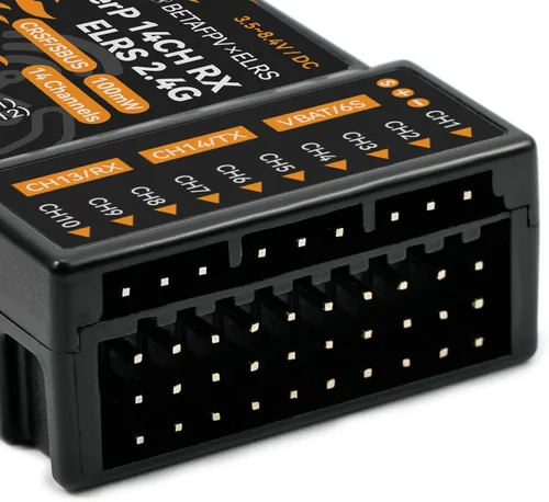 Miniatura 9 de BETAFPV SuperP - Receptor de diversidad de 14 canales con TCXO, 2 antenas, cadenas RX duales que soportan fotografía aérea voladora de largo