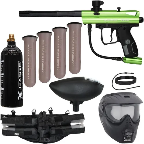 Miniatura 8 de Action Village Kit de Paquete de Pistola de Paintball Kingman Spyder Epic (Victor)