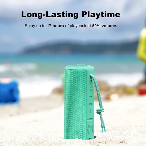 Miniatura 4 de MIATONE Bocina Boombox Bluetooth portátil para regalos para ella, él, mujeres y hombres - Verde