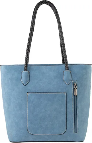 Miniatura 3 de Montana West Bolsas Tote Tejidas para Mujeres, Carteras y Bolsos de Mano con Bolsillo Trasero con Cremallera