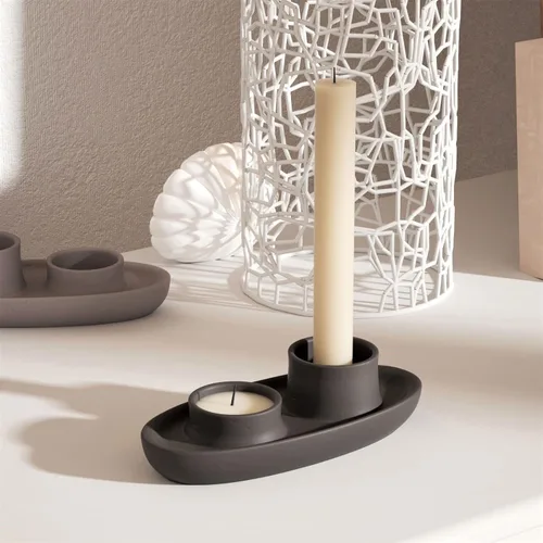 Miniatura 3 de Molde de vela de hormigón Molde de silicona en forma de barco para portavelas DIY Herramientas de decoración del hogar SH0793