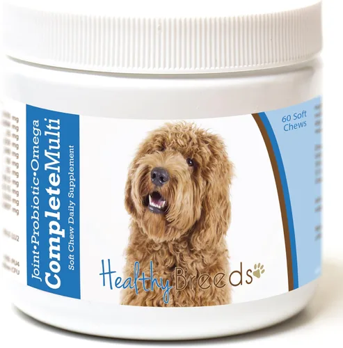 Miniatura 172 de Healthy Breeds Pug todo en uno multivitamínico suave masticable 60