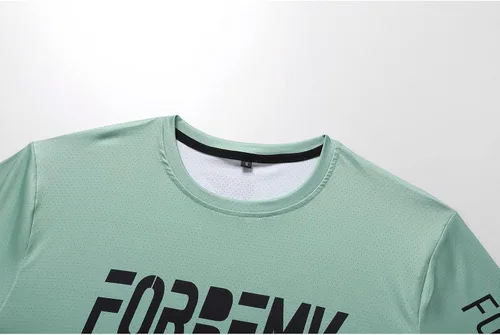 Miniatura 3 de FORBEMK Camisas de bicicleta para hombre, de manga larga, secado rápido, absorbe la humedad, para correr, senderismo, ciclismo, camiseta de manga