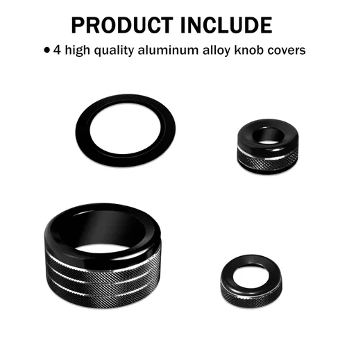 Miniatura 6 de Accesorios para Toyota Tundra 2025 2022-2024 Sequoia 2023-2025 Cubierta de la perilla de la consola central, modo de conducción, tapa de inicio