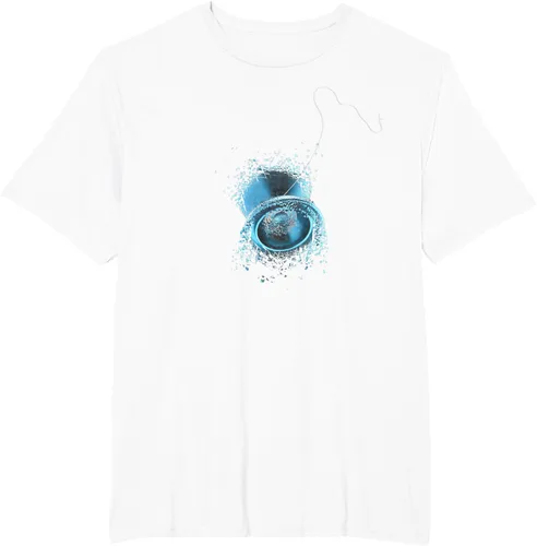 Miniatura 9 de Shattered Yo Yo - Camiseta de diseño azul impresionante, Negro, S
