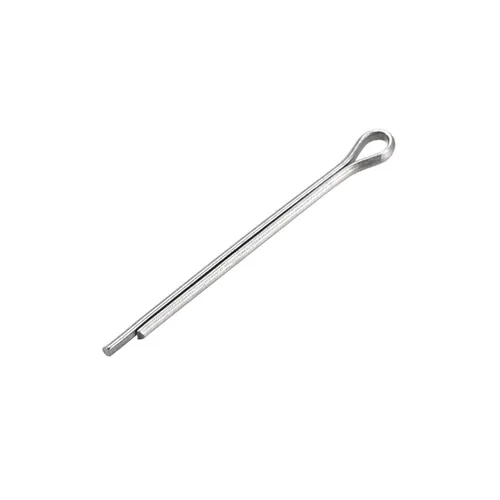 Miniatura 8 de uxcell Pasador de chaveta dividido, 0.039 in x 0.394 in, acero inoxidable 304, 2 puntas, llave de clip de sujeción en tono plateado, 30
