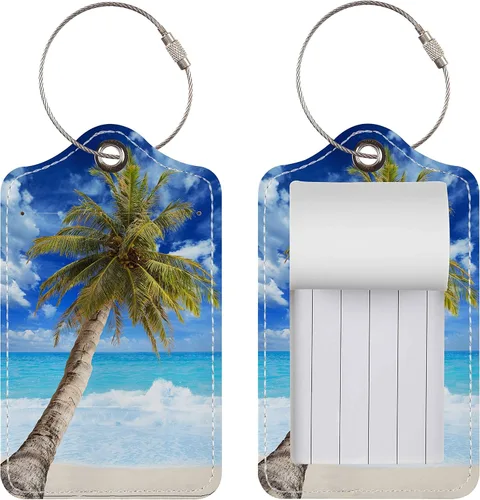 Miniatura 2 de Chelmon - Etiquetas para equipaje con etiqueta para bolsa de instrumentos de crucero (01 playa)