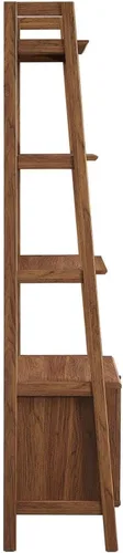 Miniatura 6 de Modway Vitrina de estantería de 21" en roble