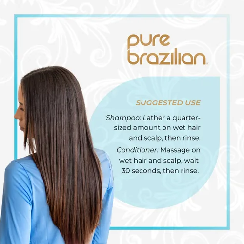 Miniatura 4 de Pure Brazilian Kit esencial de tamaño de viaje de 4 piezas: champú, acondicionador, suero y máscara antiencrespamiento