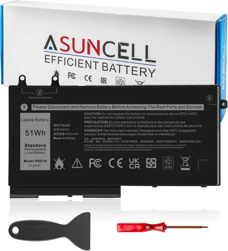 Miniatura 16 de ASUNCELL 7CJRC - Batería para portátil Dell Latitude 7470 7270 E7470 E7270 7CJRC KNM09 0KNM09 21X15 021X15 TX283 0TX283 0TX283