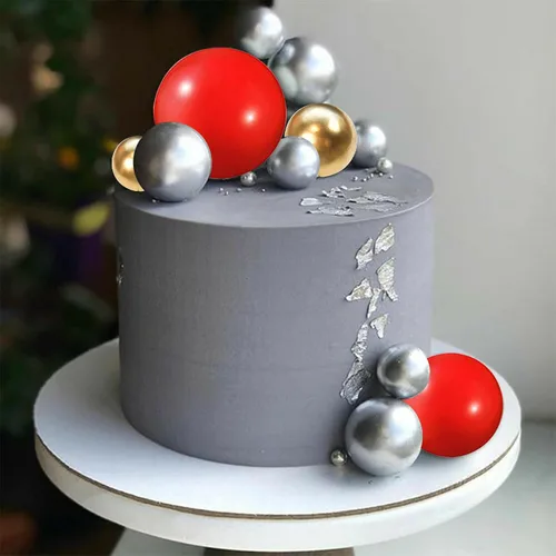 Miniatura 27 de Rsstarxi 30 piezas de mini globos y bolas de espuma para tartas – Insertos de pastel de bricolaje para bodas, aniversarios y decoraciones de fiesta