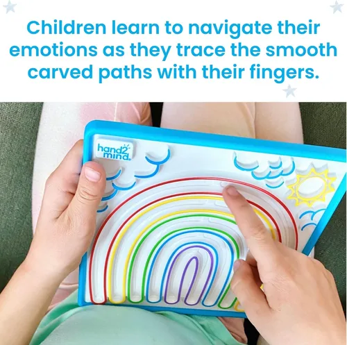 Miniatura 6 de hand2mind Tableros de laberinto consciente, juguetes sensoriales táctiles para niños pequeños, artículos para aliviar la ansiedad, suministros