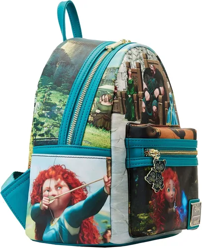 Miniatura 4 de Loungefly Disney Brave Merdina Princess Scene Mini Mochila, Multi, Tamaño único, Mochila