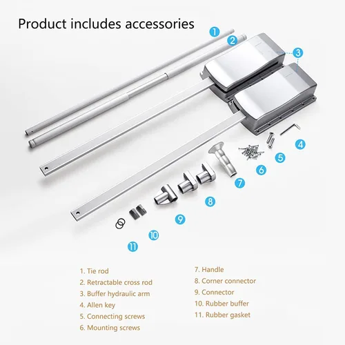 Miniatura 6 de LDIW Varillas extraíbles de aluminio para armario, sistema de almacenamiento para dormitorio, guardarropa, armario, guardarropa, plateado, 830 ~