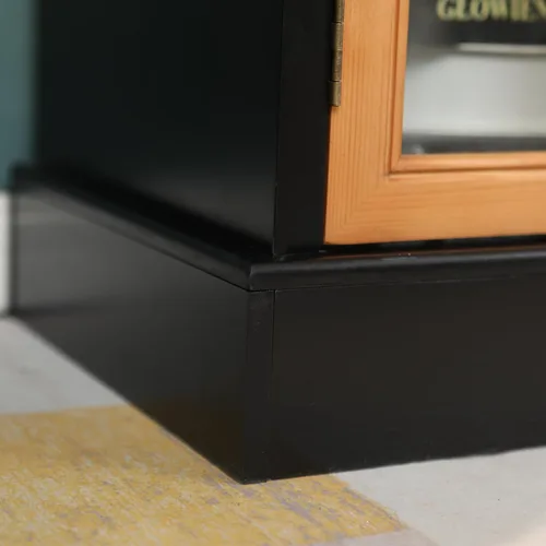 Miniatura 6 de MAISON ARTS Armario decorativo con 2 puertas, armario de almacenamiento decorativo de granja para entrada, sala de estar, aparador de cocina