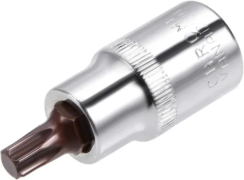 Miniatura 13 de uxcell Longitud del acero 180.4 ft m del zócalo S2 de la broca Torx de la impulsión de 1/2 pulgada T35