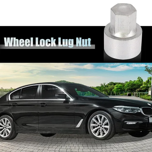 Miniatura 32 de X AUTOHAUX 041 Llave de bloqueo de rueda de coche Tuerca antirrobo Tuerca de extracción de tornillo Llave de bloqueo de rueda para BMW 3 5 7 Series