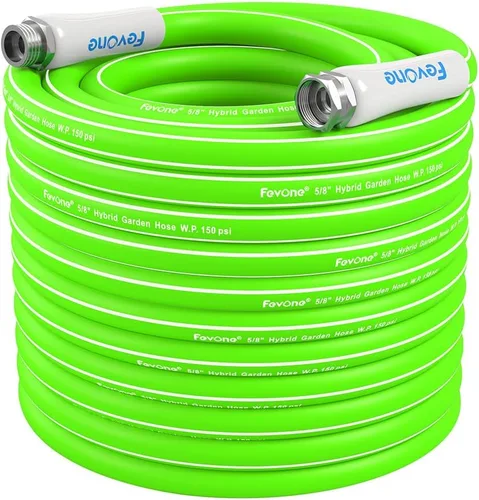 Miniatura 10 de Fevone Manguera Líder de Jardín de 3 pies, Manguera de Agua Híbrida Ligera, Flexible y Duradera, Conexiones Libres de Fugas Flexible Hybrid
