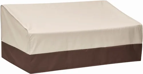 Miniatura 11 de Loriano Fundas de sofá de patio de 3 plazas, 100% impermeables, ajuste perfecto para fundas de sofá al aire libre, tela Oxford, muebles de patio
