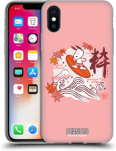 Miniatura 492 de Carcasa de gel para iPhone 7 Plus/iPhone 8 Plus, diseño de Snoopy Oriental de Peanuts, Badges