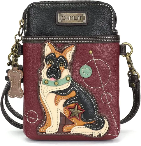 CHALA Bolso cruzado para teléfono celular, bolso de lona multicolor para mujer, con correa ajustable, Varios colores, Moderno