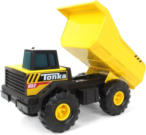 Miniatura 2 de Poderoso camión volqueta de acero Tonka clásico, 17, Amarillo