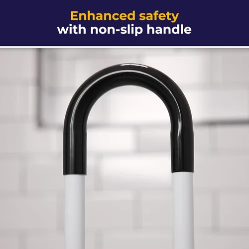 Miniatura 6 de Drive Medical Barra de agarre ajustable para bañera y barandilla de seguridad para bañera, fácil instalación con abrazadera, construcción duradera
