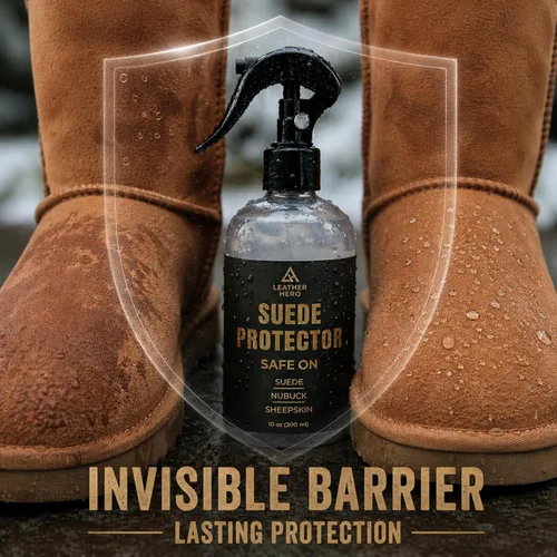 Miniatura 2 de Protector de gamuza compatible con botas Ugg (10 onzas) – Spray impermeabilizante para botas de gamuza, zapatos, chaquetas, accesorios – Spray