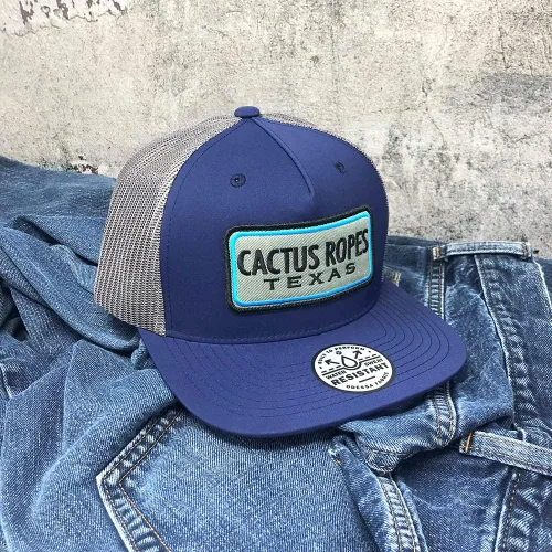 Miniatura 6 de HOOEY Adjustable Snapback Trucker Hat with Cactus Ropes Logo