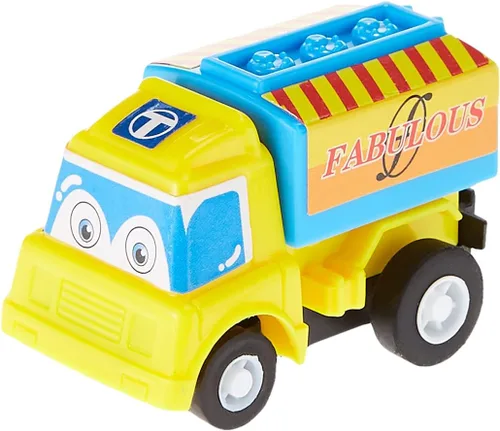 Miniatura 4 de Funcorn Toys Juego de 12 mini vehículos de plástico surtido, juguetes de camión y automóvil para niños pequeños, recuerdos de fiesta, juego de auto