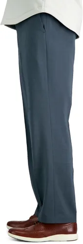 Miniatura 2 de Haggar - Pantalón de vestir de ajuste clásico para hombre, con parte delantera plana, comodidad premium, tallas regulares y grandes y altas