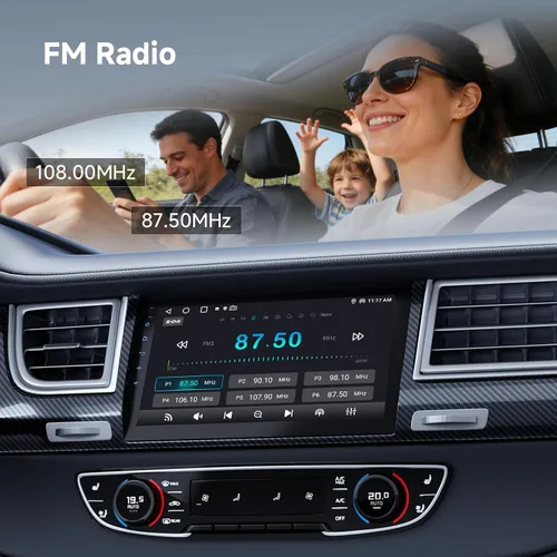 Miniatura 4 de Haudio - Estéreo de coche Android de 9 pulgadas con doble DIN (RAM4GB+ROM64GB) para Apple Carplay y Android Auto, radio de coche con cámara trasera