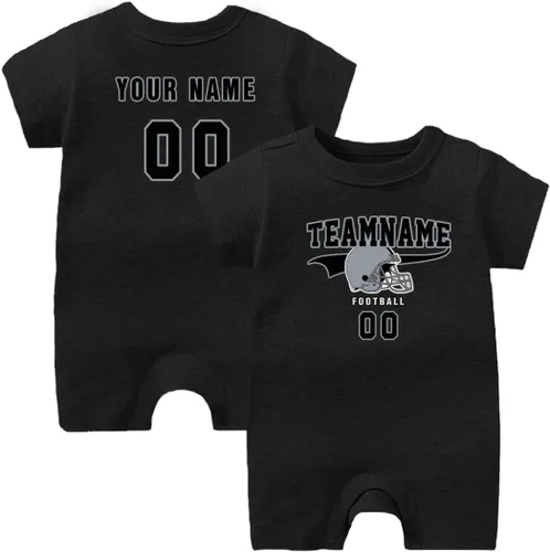 Miniatura 51 de Traje de fútbol personalizado para bebé, hace que tu bebé nombre y número de ropa de fútbol regalos