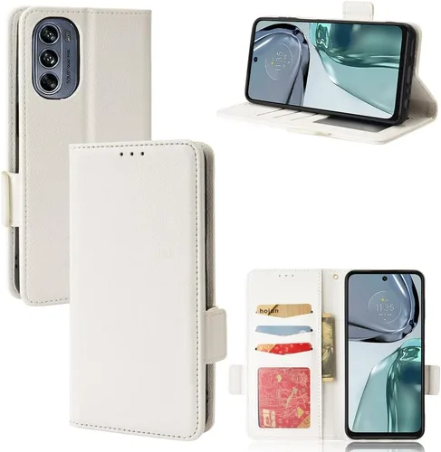 Miniatura 295 de Funda de piel sintética compatible con Motorola Moto E22 4G, funda de piel sintética compatible con Motorola Moto E22i 4G, color negro