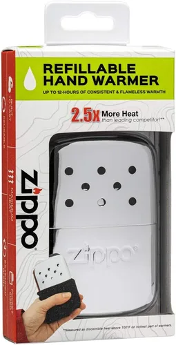 Miniatura 3 de Zippo Calentador de manos rellenable de 12 horas High Polish Chrome