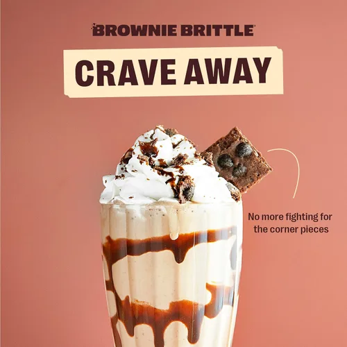 Miniatura 6 de Brownie Brittle – Galletas con virutas de chocolate Blondie delgadas y crujientes (paquete de 6, 5 onzas), deliciosos bocados de brownie gourmet