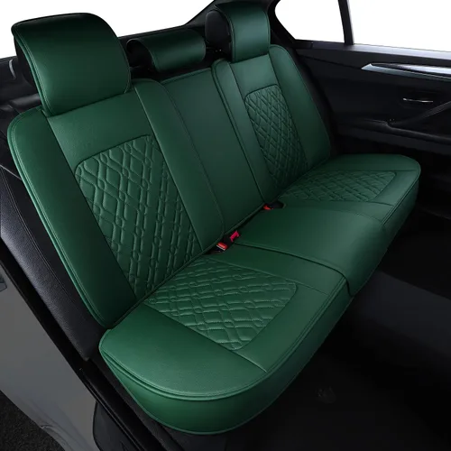 Miniatura 3 de Funda de asiento para 5 asientos, ajuste universal para la mayoría de vehículos, sedán, SUV, camioneta, compatible para bolsas de aire protectores