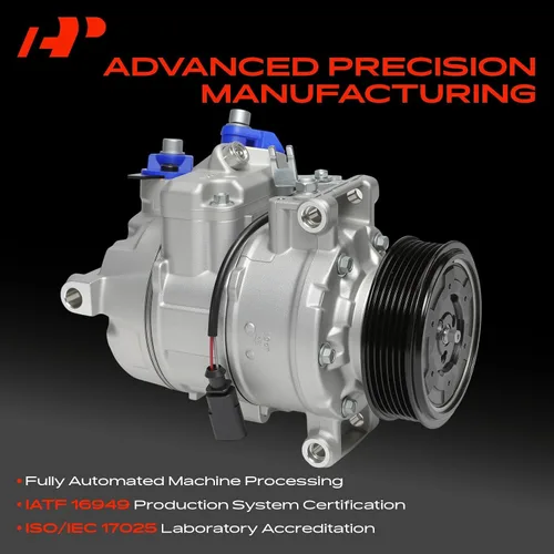 Miniatura 3 de A-Premium Compresor de aire acondicionado de CA con embrague compatible con A4 2004-2015, A4 Allroad 2013-2016, A4 Quattro, A5, A6, Q3, Q5, Q7