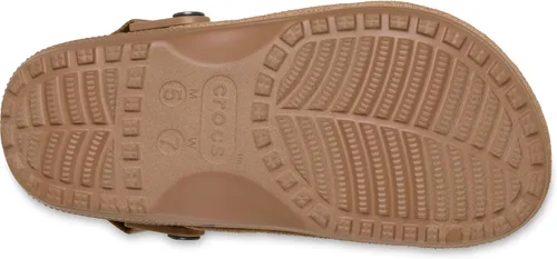 Miniatura 3 de Crocs Zuecos clásicos de lona elaborados unisex para hombres y mujeres Gamuza de chocolate con leche