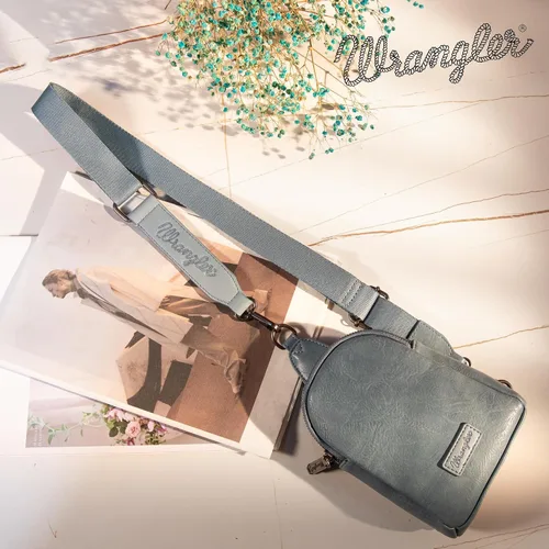 Miniatura 4 de Wrangler Crossbody Sling Bag Unisex Chest Bag
