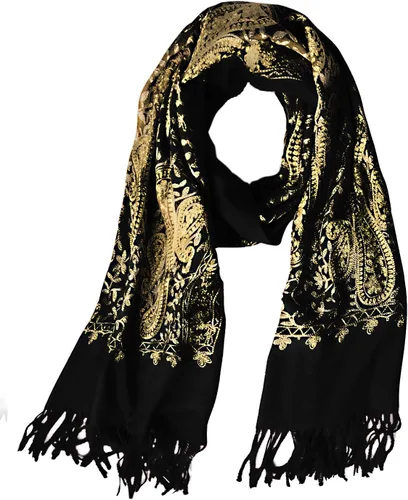 Miniatura 23 de Urban CoCo Chal Bordado con Borlas de Tamaño Grande para Mujer, Bufanda de Mujer